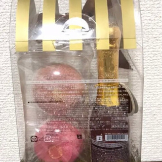 マカロン&シャンパン風　入浴剤&バスジェルセットの画像