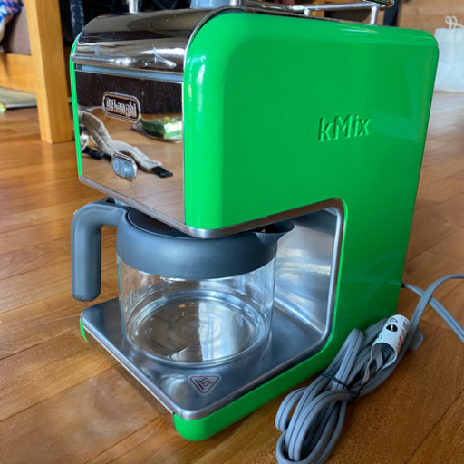 DeLonghi/デロンギ kMixコーヒーメーカー　グリーン　緑