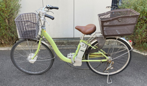 オシャレな電動自転車　サンヨーCY-SPA226A