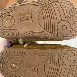 ムートンブーツ　13.0㎝　極美品の画像