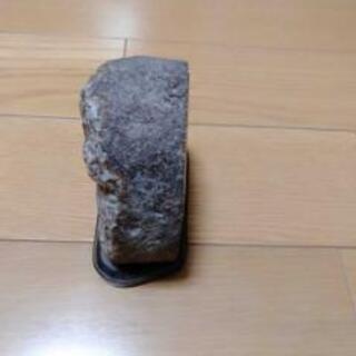 鑑賞石 　縦約15㌢　横約15㌢　緑系の画像