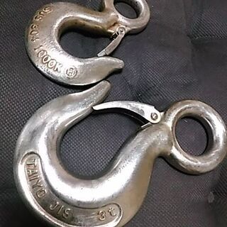 大洋製器　重量フック3ﾄﾝ+メーカー不明フック１ﾄﾝ