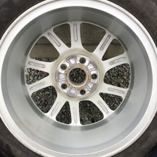 スタッドレスタイヤホイールの画像