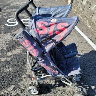 COSATTO ベビーカー 双子の画像
