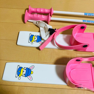 子供用スキー　80cm 靴のサイズ18〜22cmまでの画像