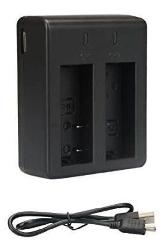 アクションカメラのバッテリー充電器