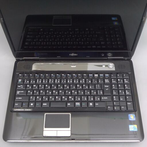 送料無料 1台限定 ノートPC 中古良品 15.6型 富士通 AH550/5A Core i5 4GB 500G DVDマルチ 無線 