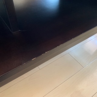 同時購入で割引あり。カフェテーブル　ダークブラウン　お引き取りに来ていただける方に！の画像