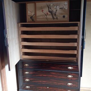 着物箪笥②差し上げます　DIYリメイク利用等にいかがでしょうかの画像