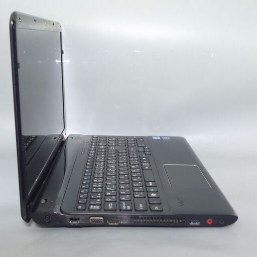 送料無料 新品SSD256GB 1台限定 ノートPC 中古良品 15.5型 SONY SVE1511AJA Core i3 4GB D