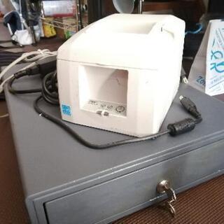 Airレジ対応♪ レシートプリンター　キャッシュドロアー　TSP650Ⅱ airレジ対応 レシートプリンター キャッシュドロア セット TSP650Ⅱ