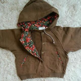 100【花柄パーカー】の画像