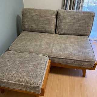 ウニコ アルベロソファ 2シーター+オットマン