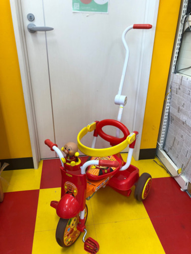アンパンマン　折りたたみ三輪車　オールインワン　ジョイパレット　1歳半～4歳ころ