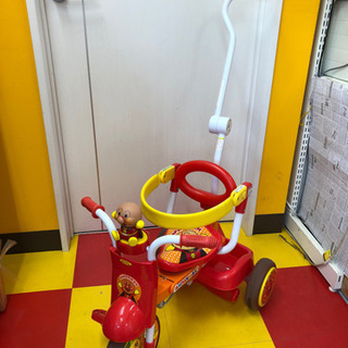 アンパンマン　折りたたみ三輪車　オールインワン　ジョイパレット　...