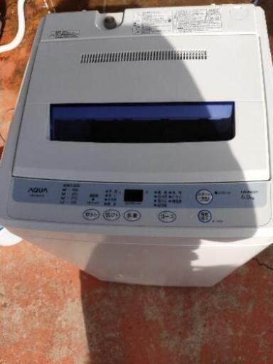 AQUA 全自動電気洗濯機 6kg 2012年製
