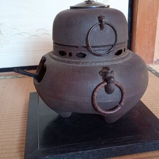 古い茶釜？差し上げますの画像