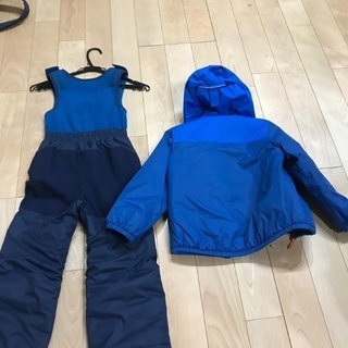 248、ジュニアスキーウエア上下セット Columbiaの画像