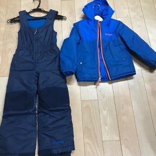 248、ジュニアスキーウエア上下セット Columbiaの画像