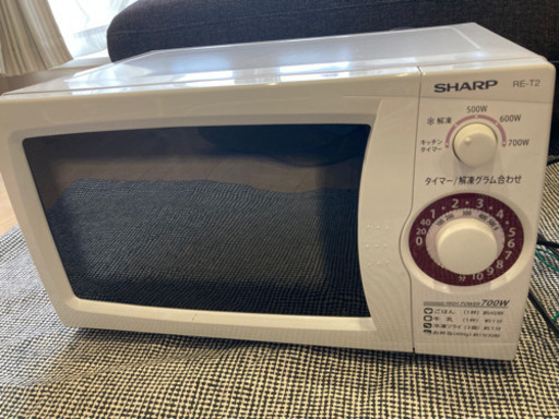 【取引中】電子レンジ　SHARP RE-T2