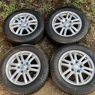 ★値下げ★　中古　MICHELIN スタッドレスタイヤ・アルミホーイル４本セット　205/60/R15