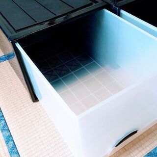 押入れ衣装収納ケース②2個組の画像