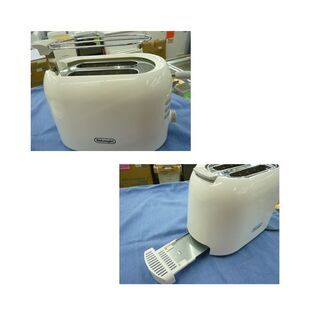 デロンギ DeLonghi True(トゥルー)　ポップアップトースター ホワイト TTP22OJ-WH 西岡店の画像