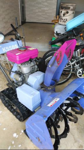 コマツ、除雪機 KSS8S 8馬力