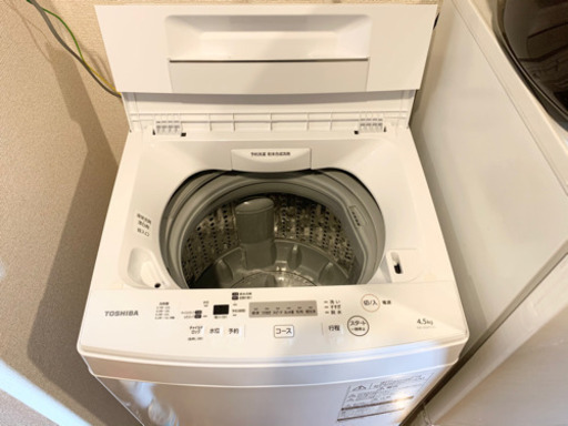 洗濯機 Toshiba AW-45M7(W)