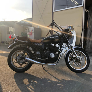 旧車　GSX250T 新品パーツ多数　ザリ　の画像