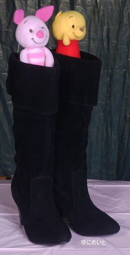 黒いブーツ　Lサイズ　未使用