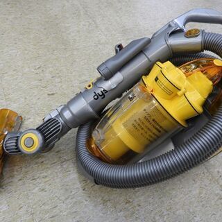 ダイソン サイクロンクリーナー DC12 イエロー 掃除機 紙パック不要 中古動作品の画像