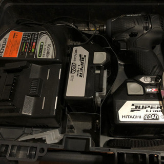 インパクトドライバー　hitachi koki(現 hi kok...