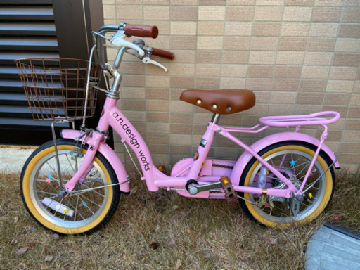 超美品　子供用自転車　14インチ  補助輪付き