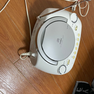 CDコンポ（ラジオ聞けます）の画像