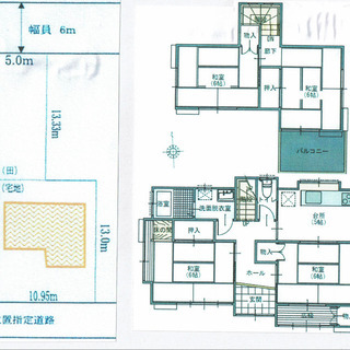 大家直　初期費用0円 行田市谷郷 戸建 駐車場２台