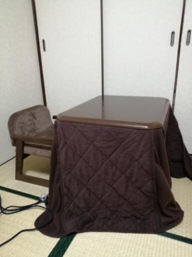 ※取引者決定済　YUASA　一人用コタツ