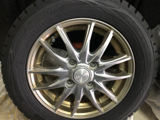 そろそろ今年の冬準備しませんか？、バリ目 スタッドレスタイヤ＆アルミホイルセット