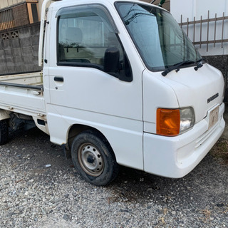 即戦力　コミコミ価格　4WD エアコン　パワステ  軽トラ　5速MT  サンバー　車検2年付　早い者勝ちの画像