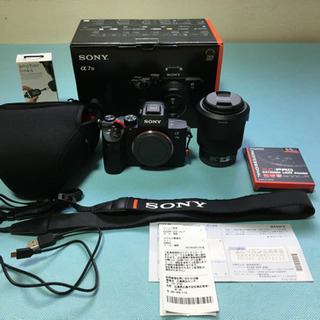 新古品　SONY α7 III + SONYレンズ　SEL2870の画像