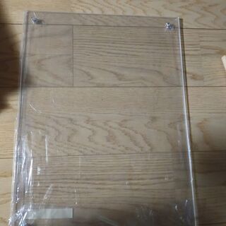 無印良品アクリルピクチャーフレームA3サイズ
