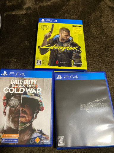 PS4ソフト 3本