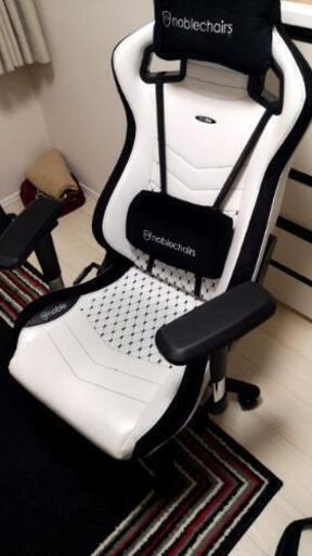 noblechairs ゲーミングチェア NBL-PU-WHT-002