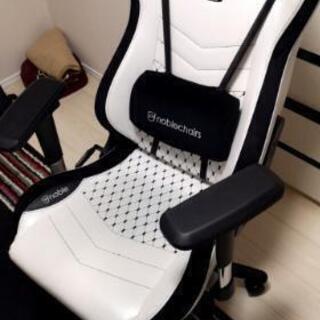 noblechairs ゲーミングチェア NBL-PU-WHT-002