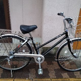 BRIDGESTONE Singlestsr 26吋シティーサイクル 内装3段/LEDオート/ブラック