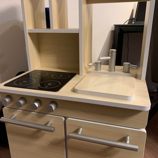 おままごと　キッチン　木製　既製品の画像