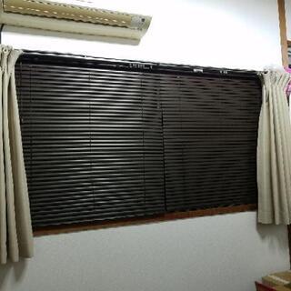 【７日日曜日引取、それ以降処分】ブラインドカーテン　２セットで