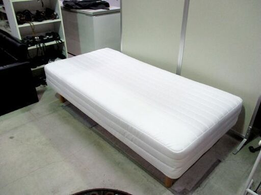 無印良品 脚付きマットレスベッド MUJI シングルベット 幅95㎝×高さ50㎝×長さ183㎝ 脚の高さ26㎝ 札幌市東区 新道東店 無印良品 脚付きマットレスベッド MUJI シングルベット 幅95㎝×高さ50