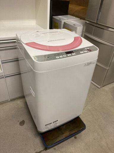 目玉商品!!SHARP 全自動電気洗濯機 ES-GE60R ジモティー特価です!!