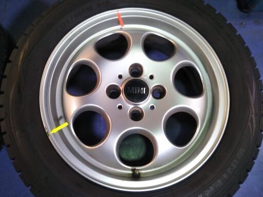 冬15インチ ミニ純正 MINI純正 ミニクーパー 175/65R15 人気の ダンロップ【富山 手渡しもOK】15インチ 冬 スタッ